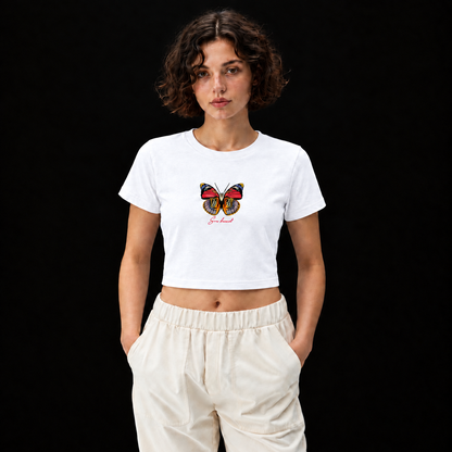 White Sun Kissed Baby Tee
