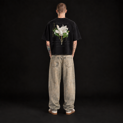 Chaos In Bloom Boxy Fit Tee