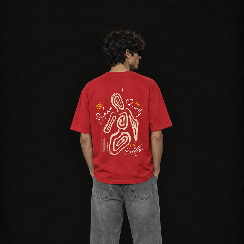 Boldly Unbalanced Oversized T-shirt