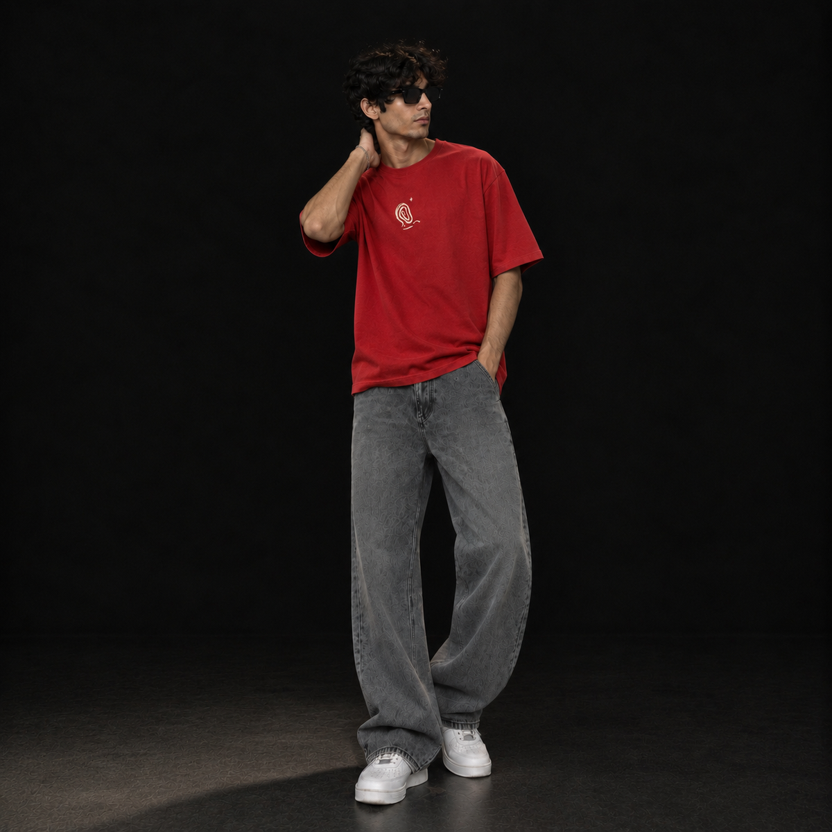Boldly Unbalanced Oversized T-shirt
