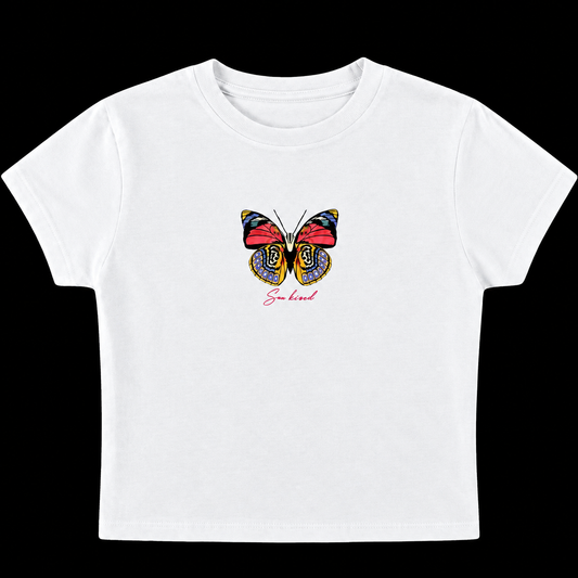 White Sun Kissed Baby Tee