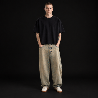 Chaos In Bloom Boxy Fit Tee