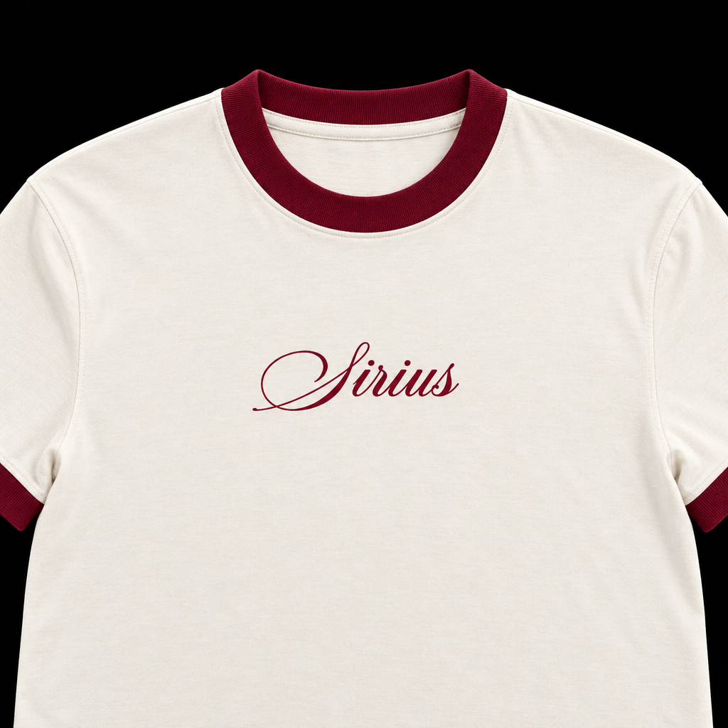 Maroon Mood Ringer Tee